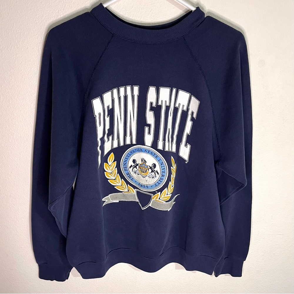 Vintage 90s University of Penn State College Sweatshirt XL